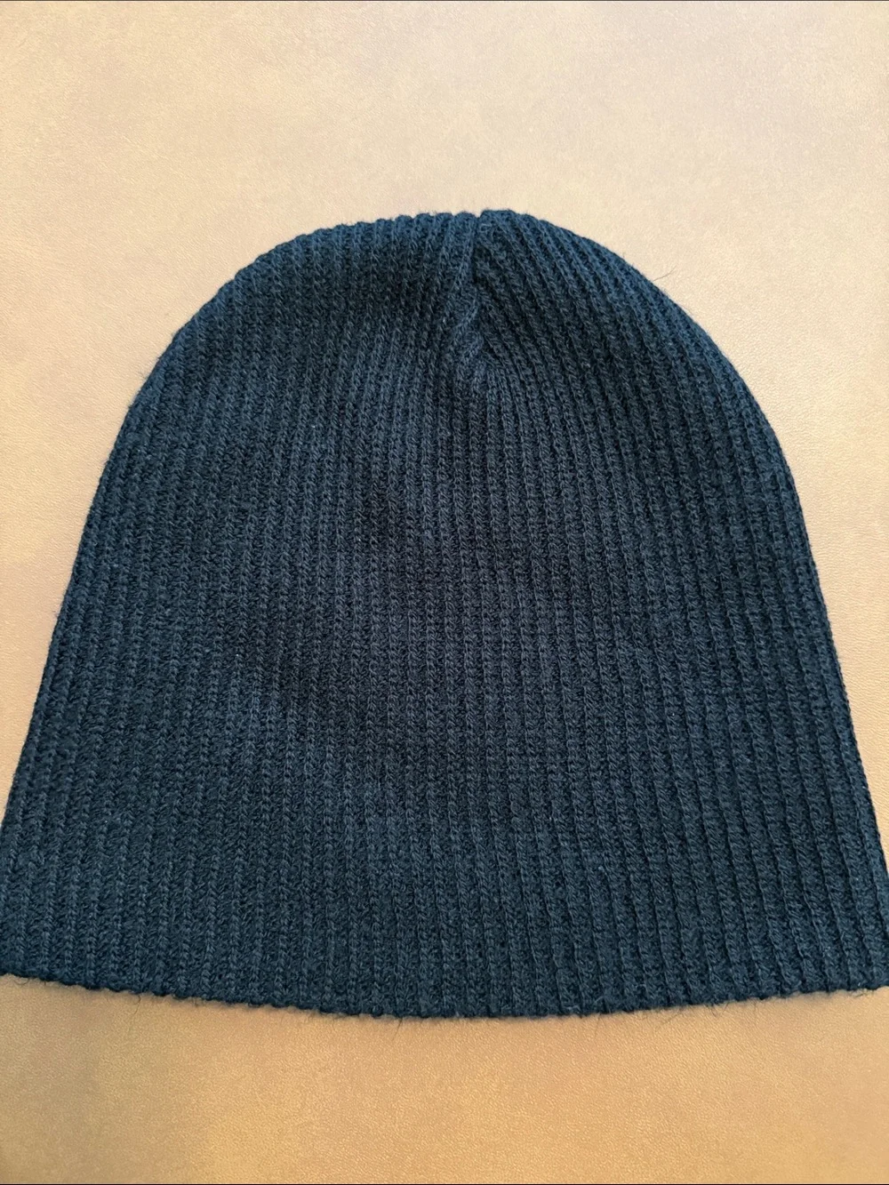 Neff Ribbed 100% Acrylic Knit Black Beanie, Unisex, One Size